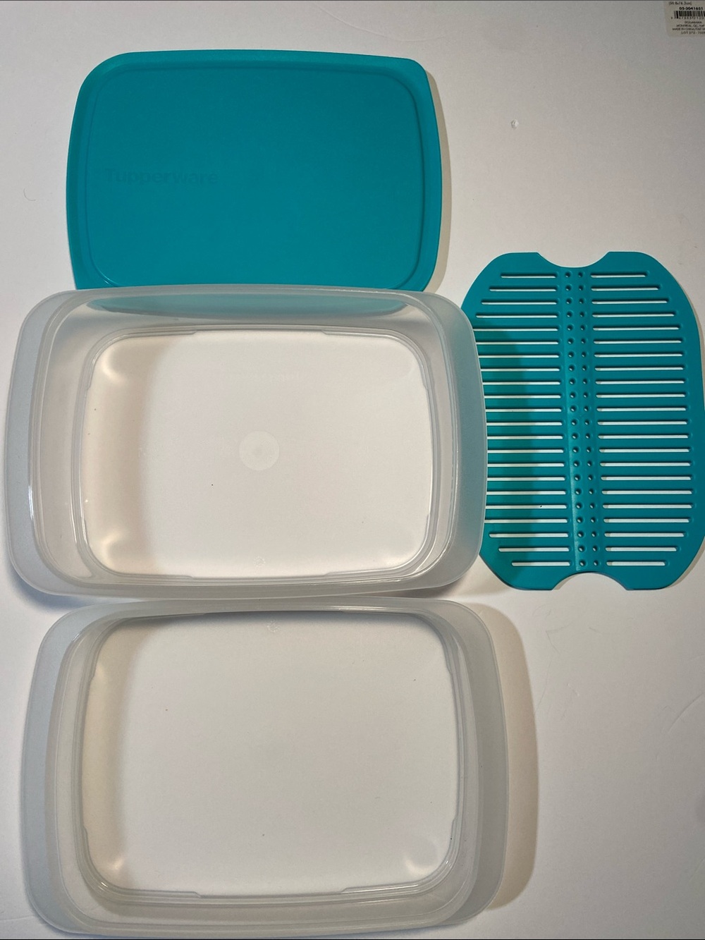Tupperware Cool Stackable Set NWOT - Picture 4 of 8